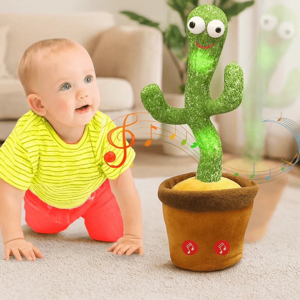 Cute Dancing and Talking Cactus Toy For Kids