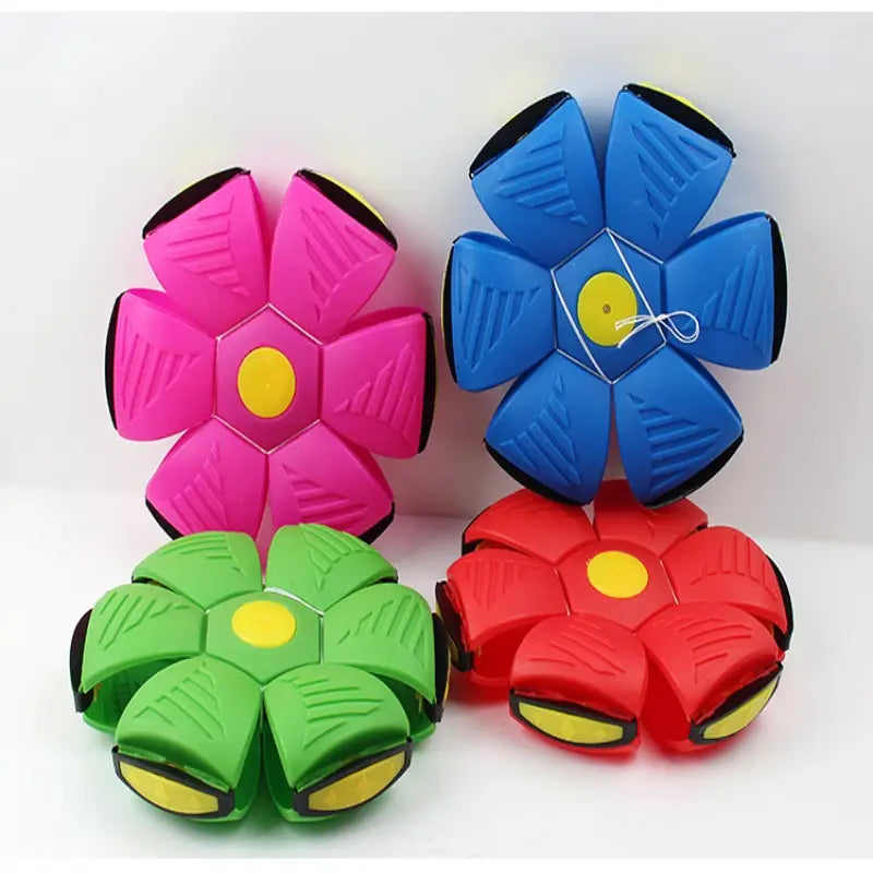 Magic Ball Blast Ball Disc Frisbee Ball Led Flashing Light Up Kids Toy