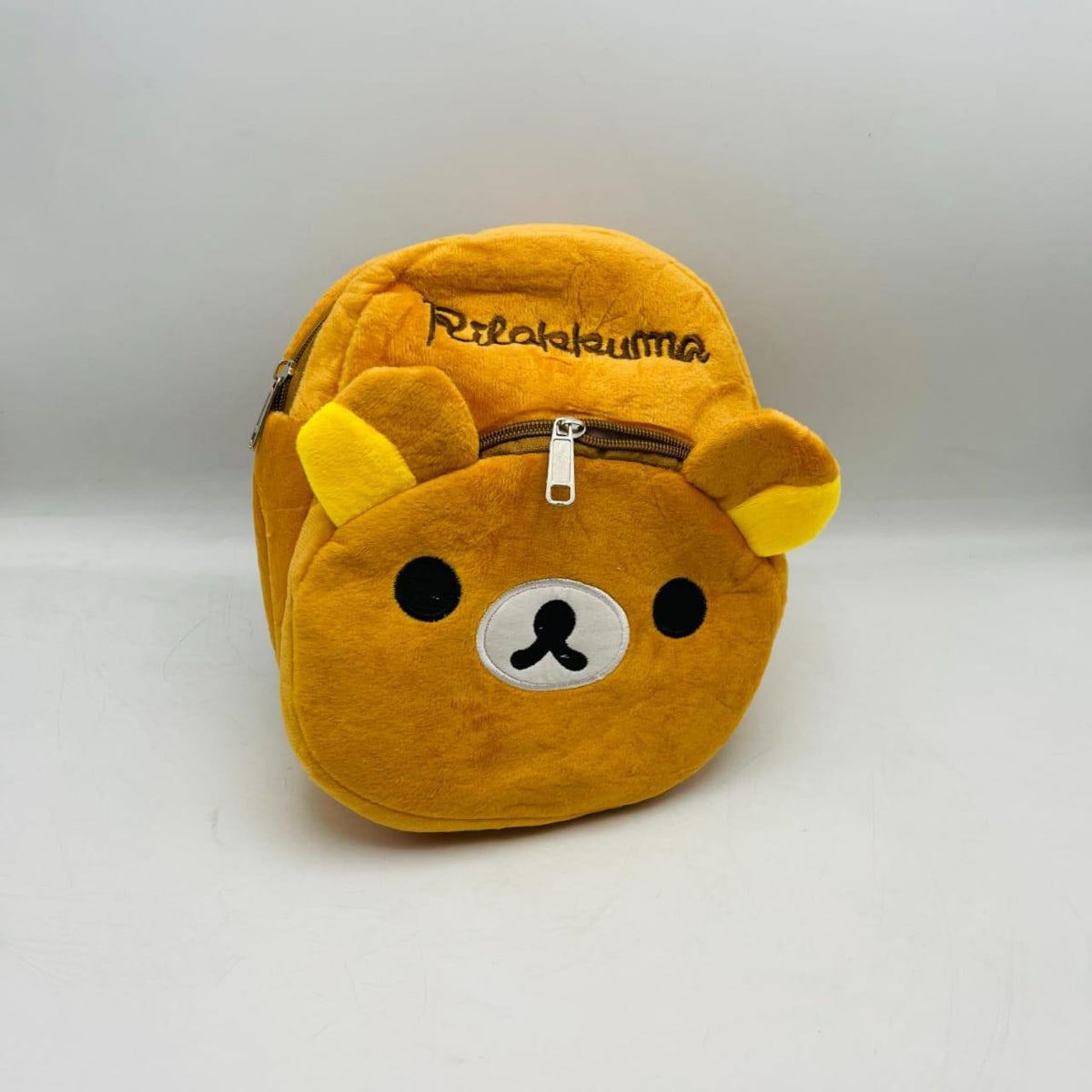 Cute Mini face Plush Children's Backpack For Outdoor Activities